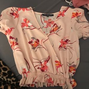 floral blouse